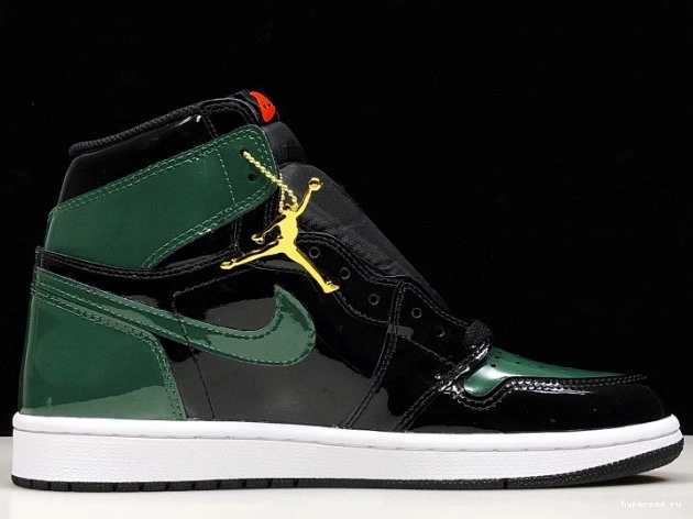 Black High OG Orange-Fir Team AV3905-038 x Air Jordan SoleFly 1 Retro 0712